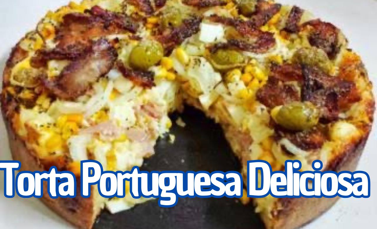 Receita de Torta Portuguesa